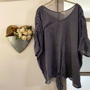 blouse, size 2X blue